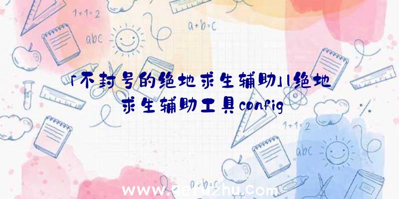 「不封号的绝地求生辅助」|绝地求生辅助工具config